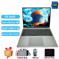 Greatium XU160 Gaming Laptops Windows 11 Notebook Netbook 16" 2.5K Ultra 12th Gen Intel Alder N95 32GB DDR4 2TB WiFi Ultrabook