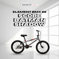 SEPEDA ANAK LAKI LAKI BMX ELEMENT SCORE BATMAN SHADOW 20 INCH ALLOY