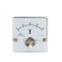 Volt Measuring DC 0-20V Analog Voltage Panel Meter
