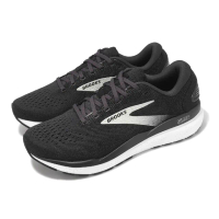 【BROOKS】慢跑鞋 Ghost 16 2E 男鞋 寬楦 黑 白 魔鬼系列 避震 運動鞋(1104182E090)
