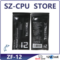 ZF-12 1.5g 12W/mk Thermal paste Performance Thermal Conductive Grease Paste processor CPU GPU Cooling Fan Compound Heatsink