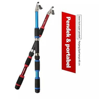 Hamigreen Set Pancing Joran Pancing Reel Pancing Senar Pancing merah