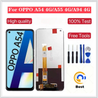 Màn hình cảm ứng Kỹ Thuật Số LCD, Chính hãng, dành cho màn hình LCD OPPO A54 và A55, Tương thích với