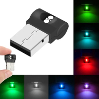 Mini USB Ambient Light LED Decorative Ambient Light for Car Laptop Atmosphere Night Light Auto Interior Accessory
