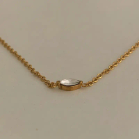 HER OBJECTIVE_HER MARQUISE PENDANT NECKLACE