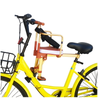 自行車兒童座椅 鋁合金共享自行車兒童座椅前置便攜折疊單車寶寶座椅快拆小孩座椅【KL3778】