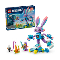 【LEGO 樂高】DREAMZzz 71490 伊茲和電玩小兔邦啾洛(追夢人的試煉 動物玩具 兒童玩具 積木 禮物)
