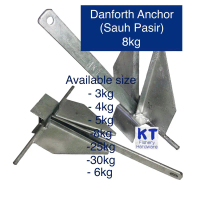 On Sale Danforth Anchor 8kg (Sand Anchor) Boat Anchor