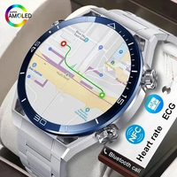 2024 New 1.52-inch Men's Smartwatch NFC ECG+PPG Bluetooth Call Smartwatch Compass Tracker Sport