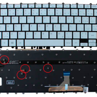 New Canadian French Backlit Keyboard for Samsung Galaxy Book Ion 930XCJ