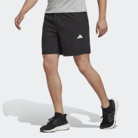 【adidas 愛迪達】TR-ES WV SHO 男 短褲 運動 訓練 健身 慢跑 吸濕 排汗 輕量 亞洲版 黑(IC6976)