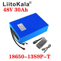 LiitoKala E-bike Battery 48v 30ah Li Ion Pack Bike Conversion Kit Bafang 1000w And Charger