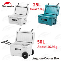 Naturehike Outdoor 25L Cooler Box Large Capacity 80h Cooler Camping Refrigerator Food Preservation Box Portable Picnic Ice Bag