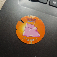 Tazos Spin Pokemon Ditto