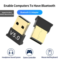 USB Bluetooth 5.0 Adapter For Wireless Speaker Audio Mouse Bluetooth Dongle USB Adapter Bluetooth 5.0 High Speed Transmitter