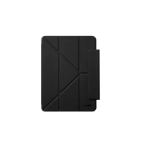 【LAUT 萊德】iPad Air 13吋（2024-2025）透明背板可拆式多功能保護殼-黑(適用M2/M3 平板殼)