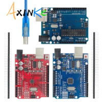 UNO R3 Development Board ATmega328P CH340 CH340G For Arduino UNO R3 With Straight Pin Header with Cable One Set R3/R4