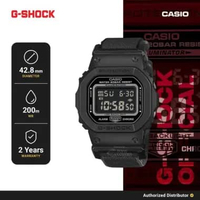 G-Shock DW-5600MNC-1DR Jam Tangan Pria Digital Original Black Cloth Buckle Strap