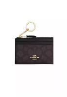 Coach Coach 拉鏈零錢銀包 (CW870) – IM / WALNUT / BLACK