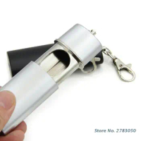 Mini Portable Pocket Ashtray Windproof Handy Smoking Dust Organizer for Men Outdoor Traveling Smoking Supplies