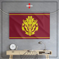 BARYON BENDERA ANIME OVERLORD Kingdom Wall Decor Flag Full Print Banner Tapestry
