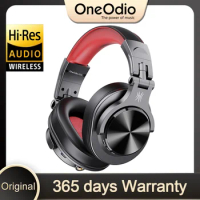 Oneodio Fusion A70 Wireless Over Ear Headphones 72 Hours Playtime Hi-Res Audio Bluetooth Wireless Headset With Microphone