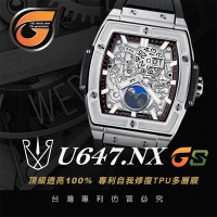 【RX8-GS第7代保護膜】宇舶HUBLOT膠帶款系列(含鏡面、外圈)腕錶、手錶貼膜(不含手錶)