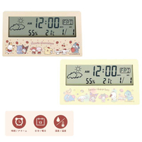 小禮堂 Sanrio 三麗鷗 溫溼度計多功能電子鬧鐘  (大集合)