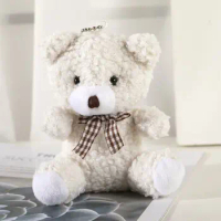 Teddy Bear Teddy Bear Plush Keychain Animal Bear Stuffed Animals Animal Bear Plush Pendant Plush Doll Couple Toy