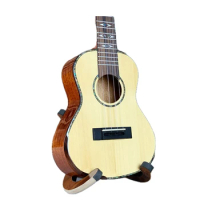 Professional 23" 26"Acoustic Ukulele With Solid spruce/mahogany Top/Body, 23 inch ukulele Concert,Arm support,26 inch tenor
