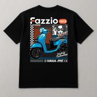 Kaos Motor Fazzio Retro // Kaos Fazzio Retro //Baju Fazzio Retro