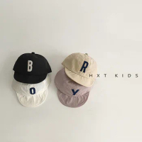 Spring Summer Autumn Season Children's Korean Version of The Trend Soft Roof Shade Baby Soft Top Quick Drying Baseball Cap