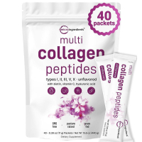 Micro Ingredients Multi Collagen Peptides Powder - Hydrolyzed Protein Peptides (Type IIIIIIVX) with