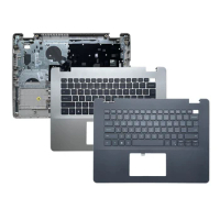 NEW US Laptop keyboard for DELL Vostro 14 3400 V3400 3401 V3401 3405 V3405 with palmrest upper cover Black/Silver