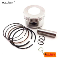 XLJOY 52mm 13mm Piston Pin Ring Set Kit For Chinese Lifan 110cc Engine Pit Dirt Trail Motor Bike ATV Quad 4 Wheeler Motorcycle