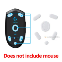 2sets skates replacement mouse feet white For Logitech G304 mouse