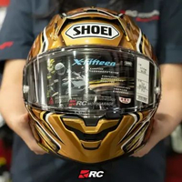 Helm Motor Full Face - Shoei X15 Daijiro Kato Gold Original S