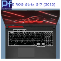 For Asus ROG Strix G17 G713PI 2023 2022 G713QR G713QM G713QE G713RM G713QC G713Q G713 QM QR QC Q G Laptop Keyboard Cover skin