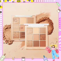 【ซื้อ 1 แถม 1】พาเลทตา Dasique Shadow Palette 03 Nude Potion 9 เฉดสี