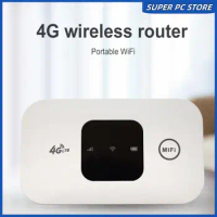 Wireless Modem 4G Pocket WiFi Router Portable 150Mbps Mobile Hotspot with SIM Card Slot Wide Coverage 4G Wireless Router