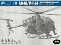 Helicopter AH-6J/MH-6J and Crew Skala 1:35 Kitty Hawk
