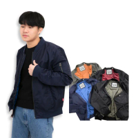 【LEVIS】Levis 飛行外套 防潑水 無帽 飛行 暗袋 夾克 外套 平輸品(飛行外套9284)