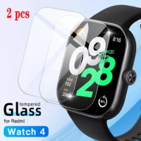 3D Tempered Glass Film for Xiaomi Redmi Watch 4 HD Screen Protector for Redmi Watch 3/3 Active Anti-scratch Protective Glass
