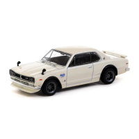 NISSAN SKYLINE 2000 GT-R (KPGC10) IVORY WHITE SPECIAL EDITION - TARMAC WORKS