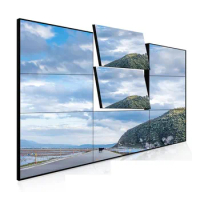 49 Inch 3.5mm Splicing Advertising TV screen Video Wall with led backlight