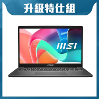 MSI微星 Modern 13 F1MG-001TW 13.3吋商務特仕筆電 Core 7 150U/16G+16G/1TB PCIe SSD/Win11)