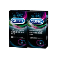 Durex杜蕾斯-雙悅愛潮裝保險套(12入x2)