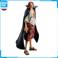 In Stock Bandai BANPRESTO DXF ONE PIECE Shanks Original Genuine Anime Figure Model Toy for Boy Action Figure Collection Doll Pvc
