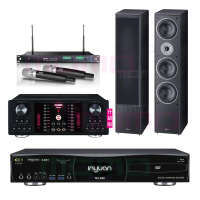 【音圓】N2-550+OKAUDIO DB-9AN+ACT-869+Monitor Supreme 2002(點歌機4TB+擴大機+無線麥克風+喇叭)
