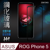 【HH】鋼化玻璃保護貼系列 ASUS ROG Phone 5 (ZS673KS)(6.78吋)(全滿版)